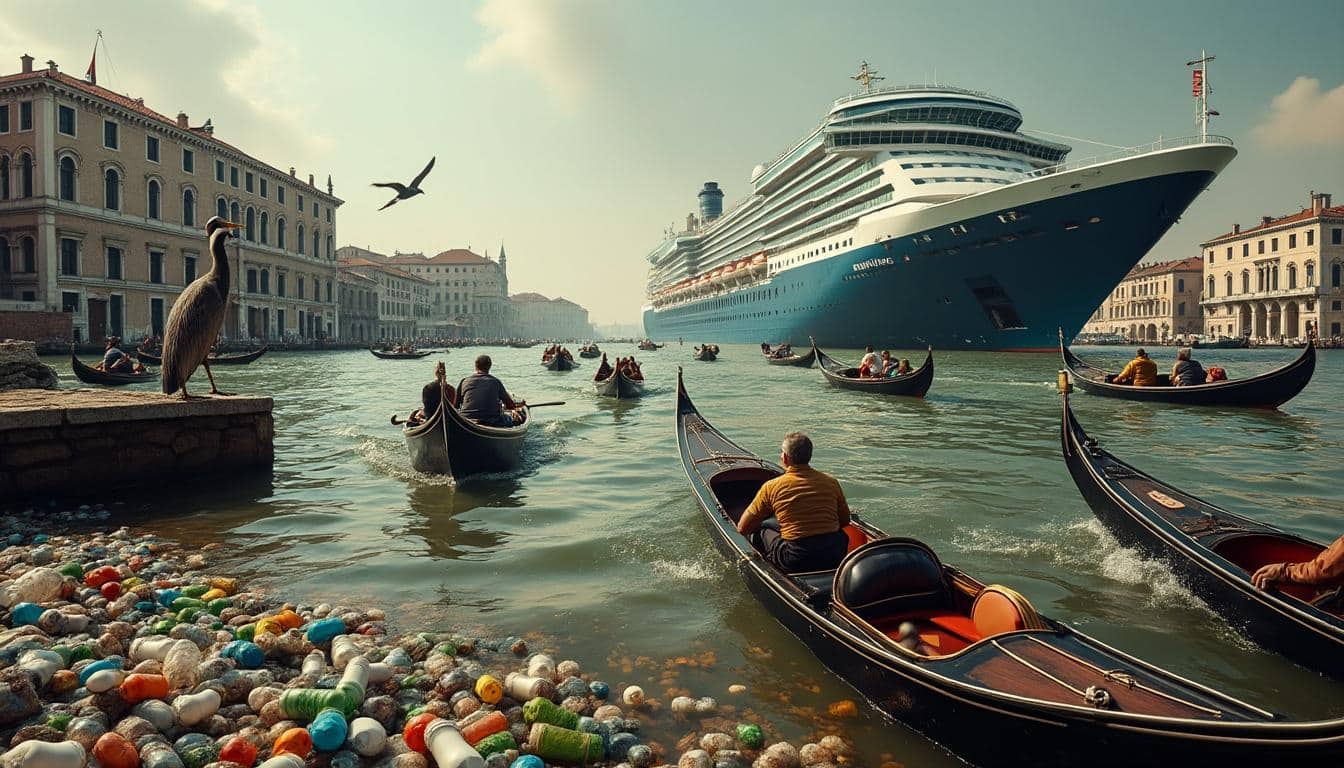 découvrez les impacts du surtourisme sur la lagune de venise, une zone fragile menacée par la surfréquentation touristique et les enjeux environnementaux qui en découlent.