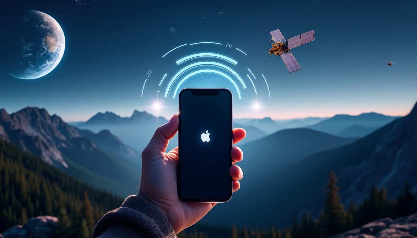 découvrez la nouvelle fonctionnalité de connectivité satellitaire sos d'urgence intégrée aux iphone 14, permettant d'envoyer des alertes même sans réseau mobile.