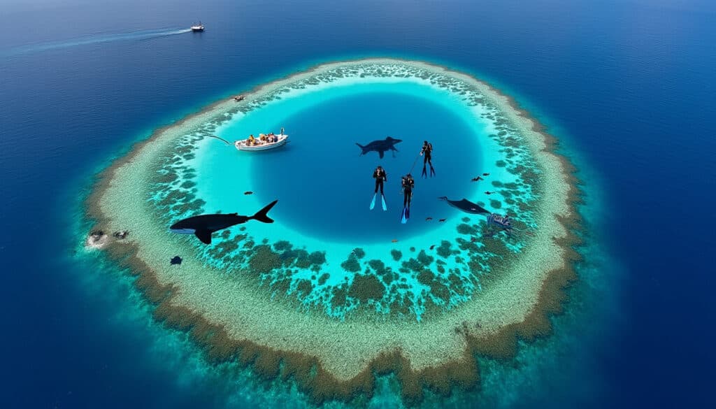 découvrez nos circuits de plongée sous-marine autour de l'atoll de fakarava, un paradis naturel réputé pour sa biodiversité marine exceptionnelle et ses spots incontournables.
